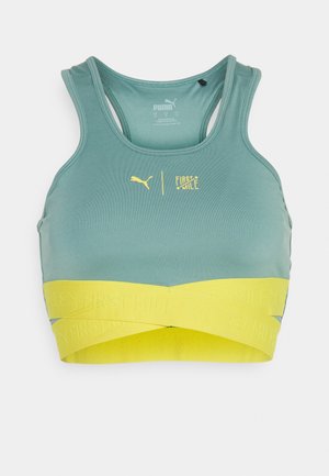 Puma, FIRST MILE HIGH IMPACT BRA - Topp - adriatic