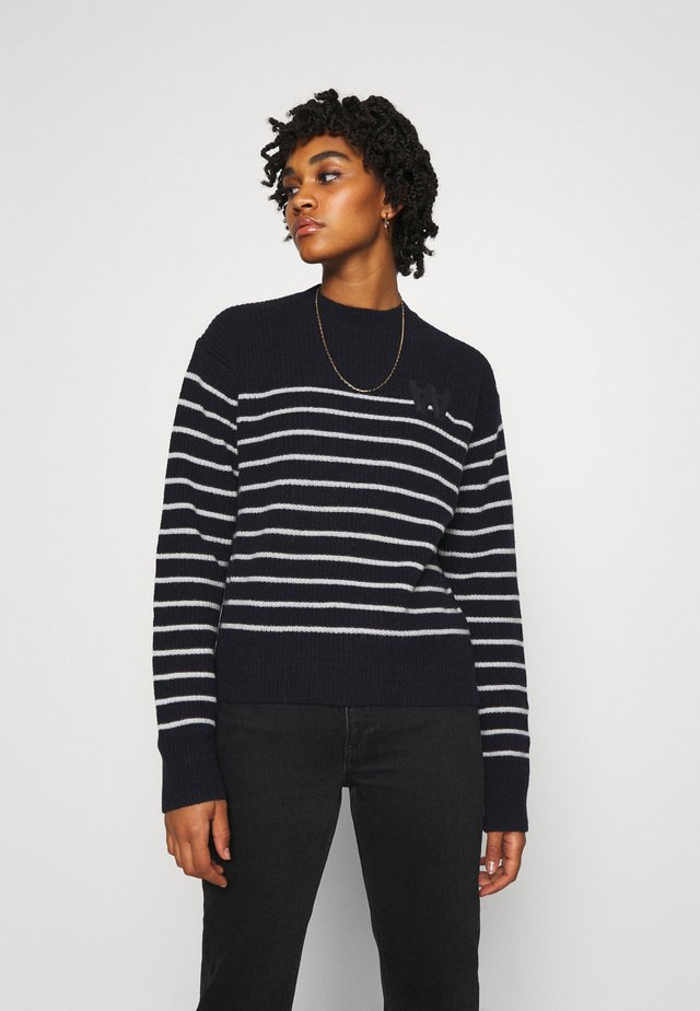ANNELI JUMPER - Jumper - navy