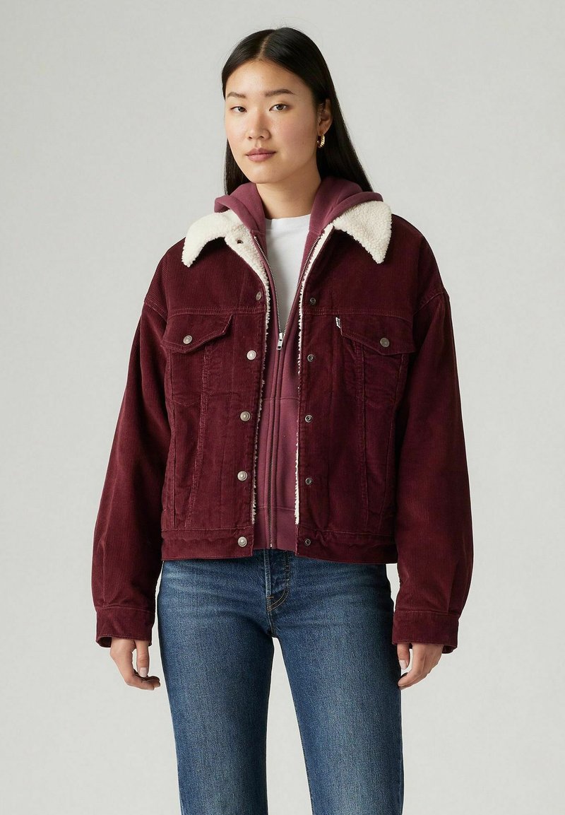 Levi's® TRUCKER - Spijkerjas - windsor wine