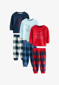 Atlasīts, red navy blue vehicle