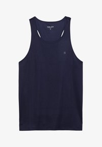Não selecionado, dark blue