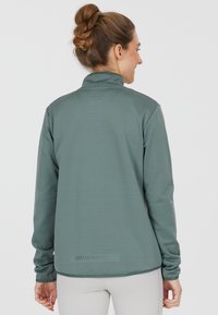 Endurance VIRONIC WAFFLE MIDLAYER - Långärmad tröja - donkergroen