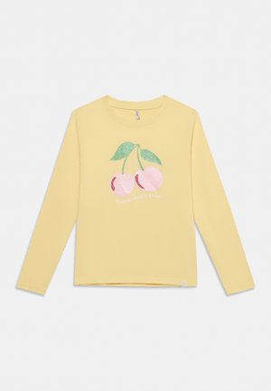 ONLY MINI, KMGAGNES TEE - Блуза с дълги ръкави - mellow yellow