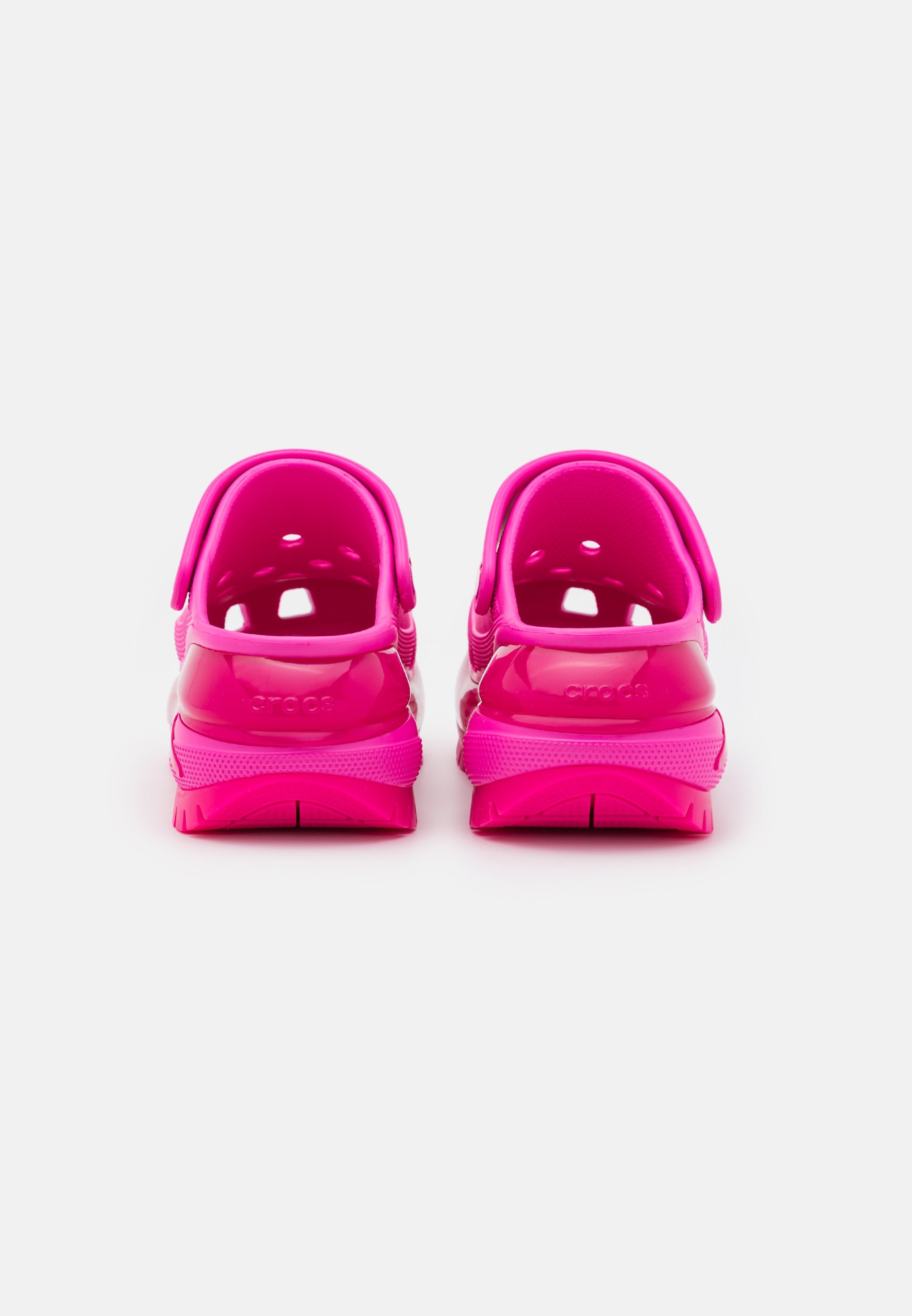 Crocs CLASSIC MEGA CRUSH UNISEX - Pantolette flach - juice/rosa - Zalando
