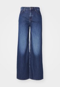 STELLA - Wide Leg - dark-blue denim