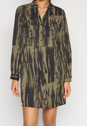 Robe chemise - khaki