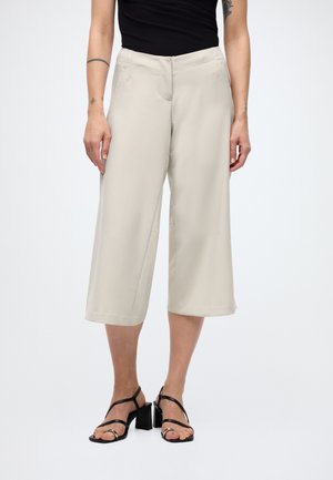 Anna Field ADAPTIVE CULOTTE - Wide leg - whitecap gray