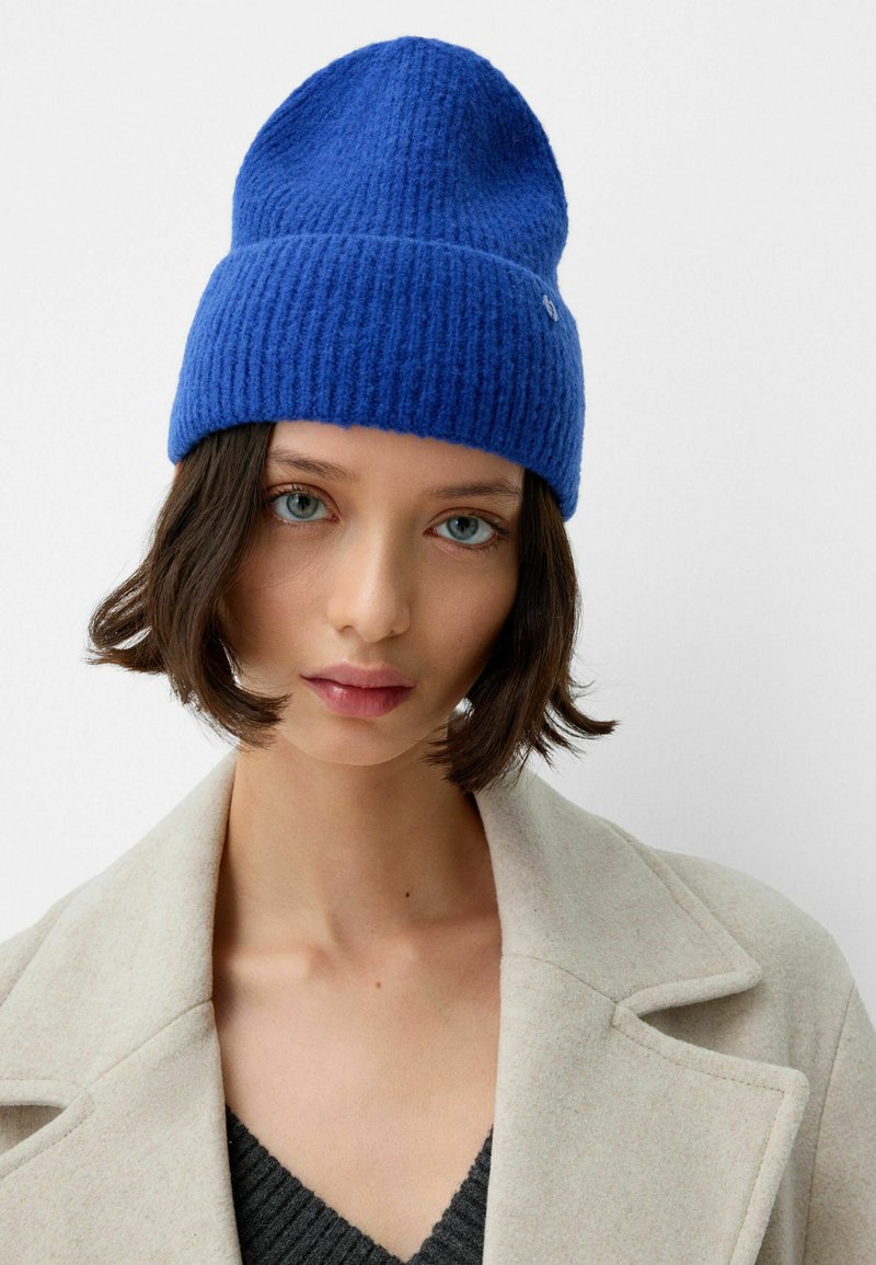 Bershka Mütze - blue/blau - Zalando.at