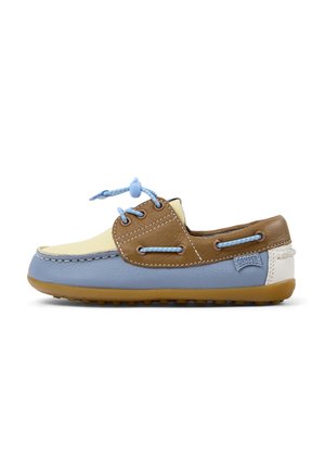 PEU CAMI - Boat shoes - braun blau