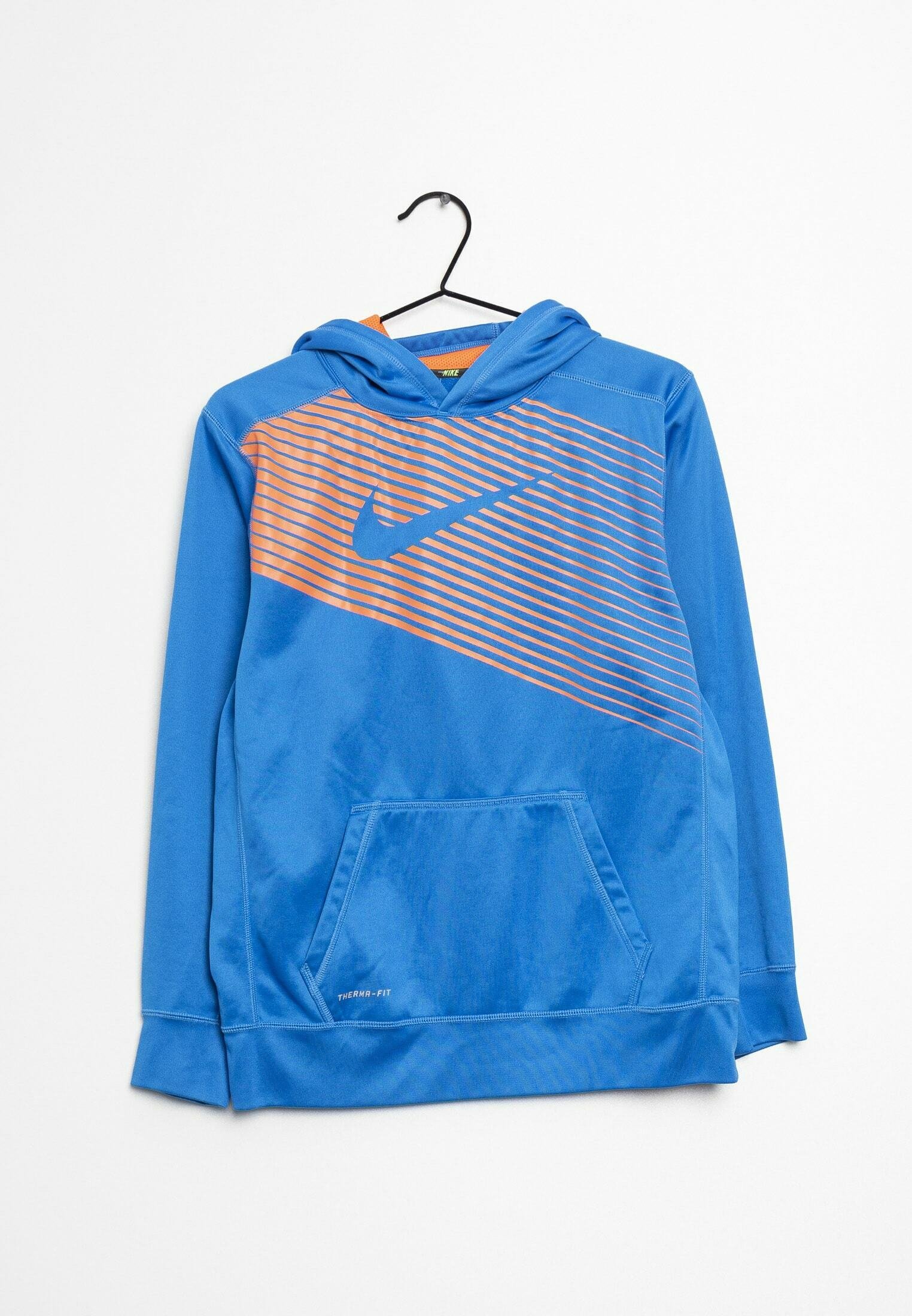 nike therma fit hoodie blue