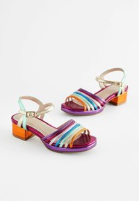Next PLATFORM HEEL OCCASION REGULAR FIT - Páskové sandály  - multicolour rainbow