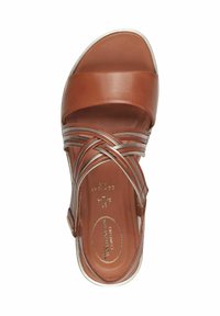 Tamaris COMFORT  - Sandales compensées - nut glam
