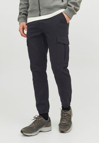 Jack & Jones - Pantaloni cargo - black Immagine in miniatura 1