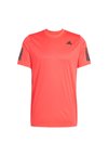 CLUB 3 STRIPES TEE - Tekninen t-paita - semi lucid red