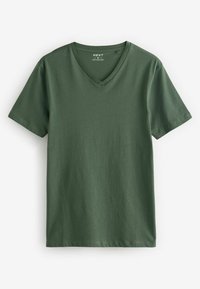 Next V-NECK FIVE PACK - Basic póló - green