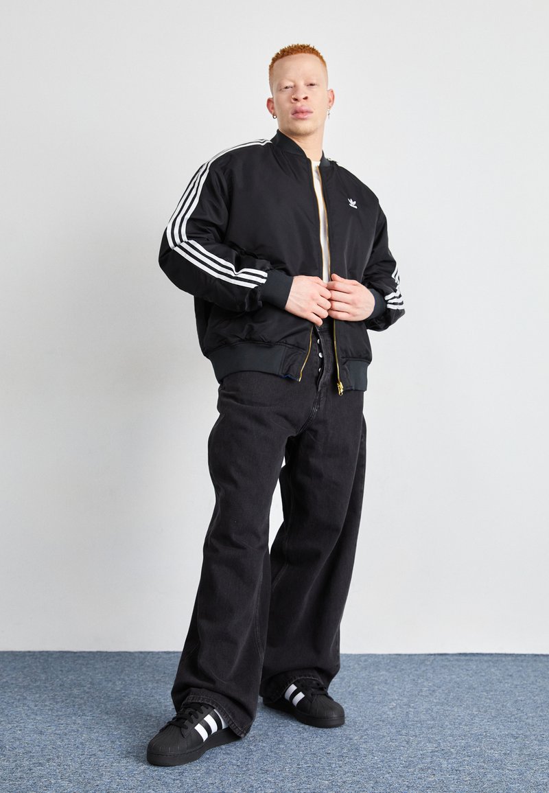 printed bomber jacket adidas