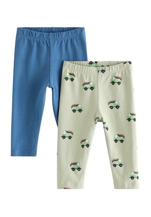 2 PACK - Leggings - Trousers - dusty green