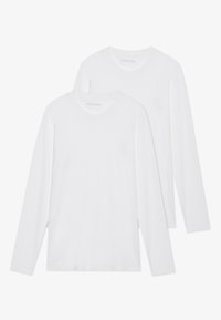 UNISEX 2 PACK - Langærmet T-shirt - bright white