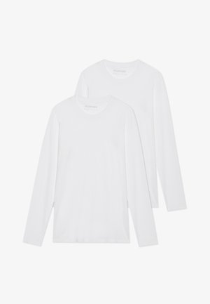UNISEX 2 PACK - Camisola de manga comprida - bright white