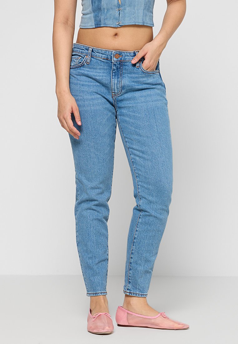 Armani Exchange Mom jeans blauw Armani Exchange Mom jeans blauw