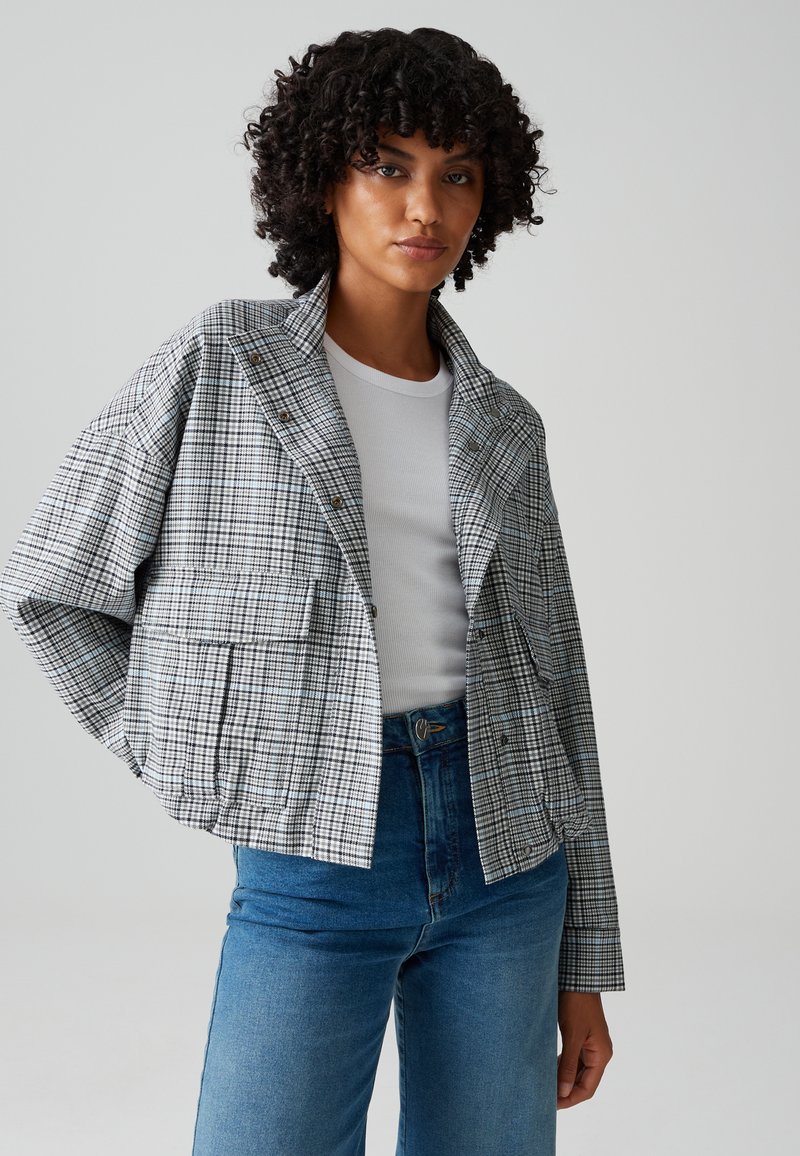 OPUS HEMMA - Lichte jas - easy grey