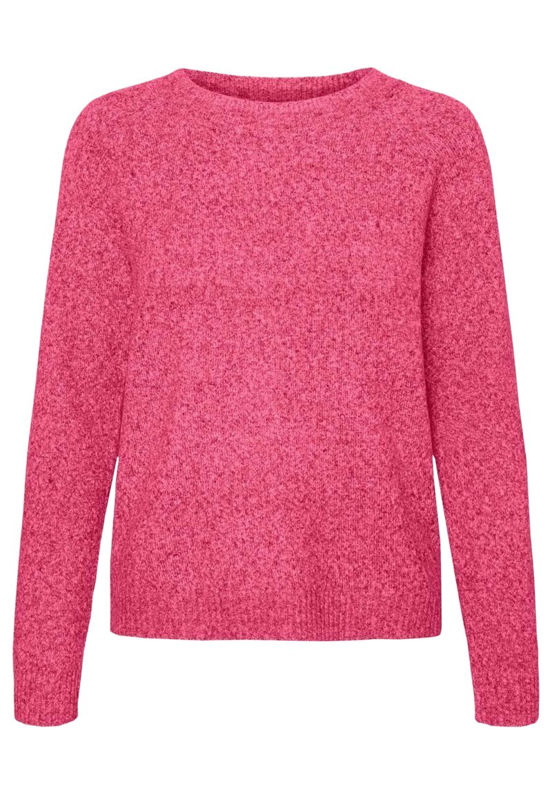 Damen Strickjacken | Vero Moda DOFFY O NECK Strickpullover hot pink/pink - TM29551 Damen Strickjacken | Vero Moda DOFFY O NECK Strickpullover hot pink/pink - TM29551
