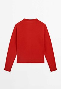 Massimo Dutti Neuletakki - red