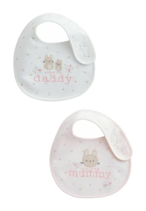 FAMILY 2 PACK - Lätzchen - pink mummy daddy