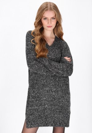 Pulóverruha - dark grey melange