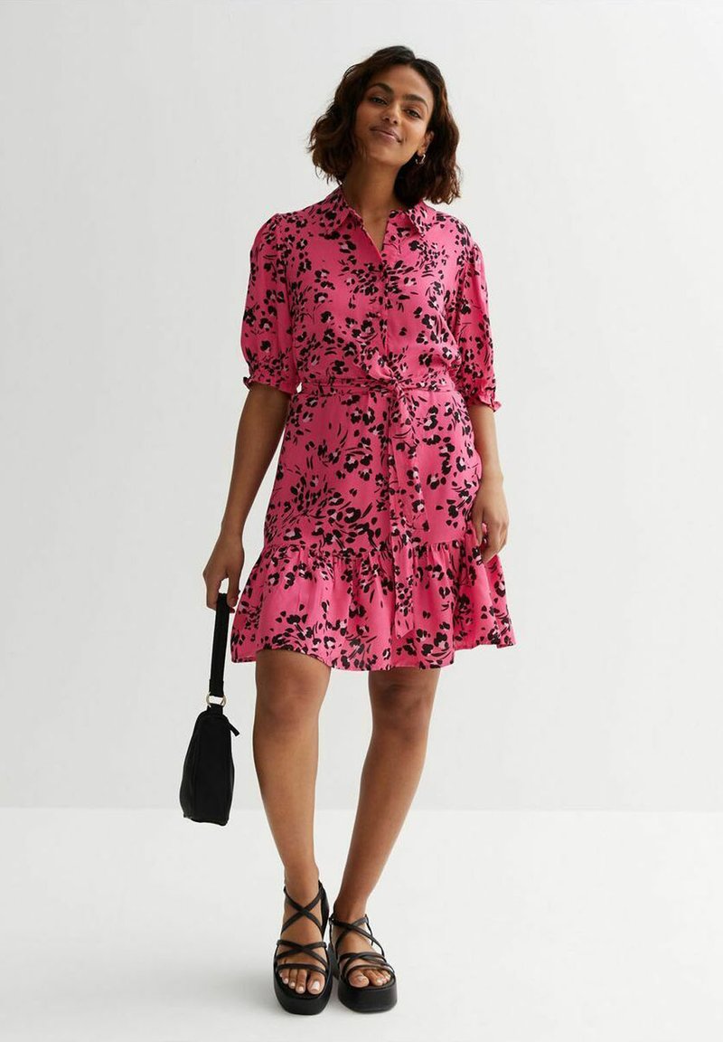 New Look Petite Blousejurk gemêleerd donkerroze New Look Petite Blousejurk gemêleerd donkerroze