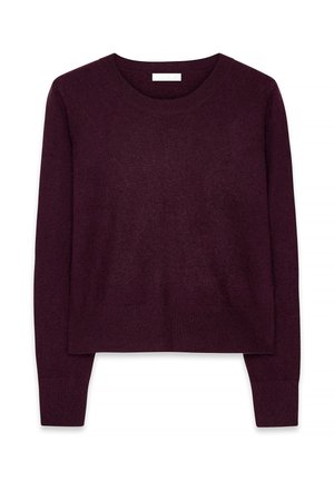 ROUND NECK - Jersey de punto - plum