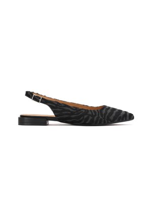Slingback-ballerinasko - black-