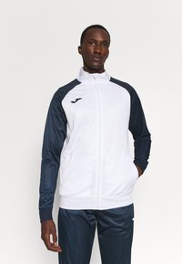 Joma - ACADEMY - Tracksuit - white/dark navy Thumbnail Image 1