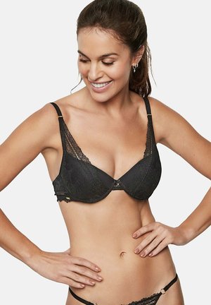 Selmark AGATHA - Soutien-gorge push-up - noir