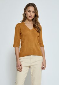 PEPPERCORN - PCTANA - Basic T-shirt - bone brown Thumbnail Image 1