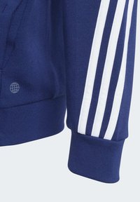 adidas Performance Felpa con zip - dark blue   white