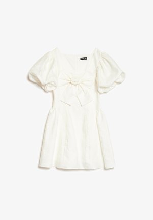 Sister Jane, KLARA BOW MINI DRESS - Φόρεμα ημέρας - white