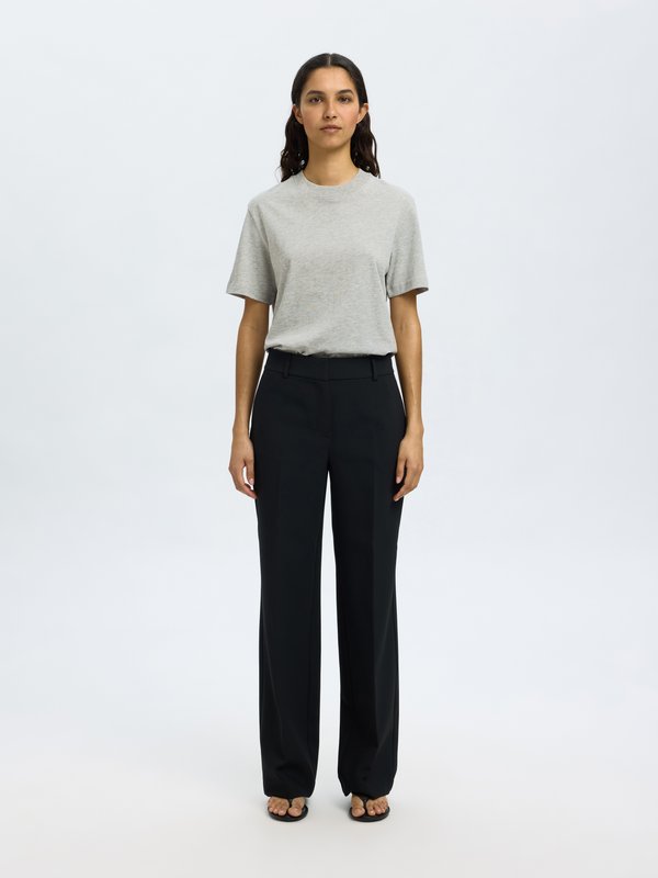 SLFRELAX MOCK NECK TEE  - Basic T-shirt3