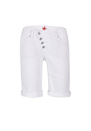 Denim shorts - white