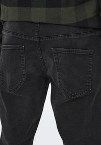 Only & Sons ONSWEFT LIFE - Vaqueros rectos - black denim