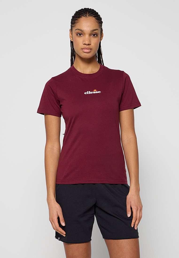 Ellesse T-shirt print donkerrood Ellesse T-shirt print donkerrood