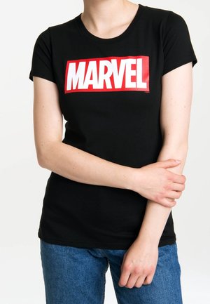 Print T-shirt - black