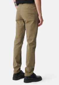 IKKS WITH SLANTED POCKETS - Chino - khaki green