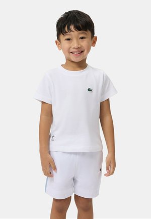 Lacoste, MDVDEV RACKET TEE COL W8L - T-shirt con stampa - white
