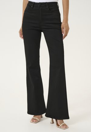 DIMA - Bootcut jeans - black deep