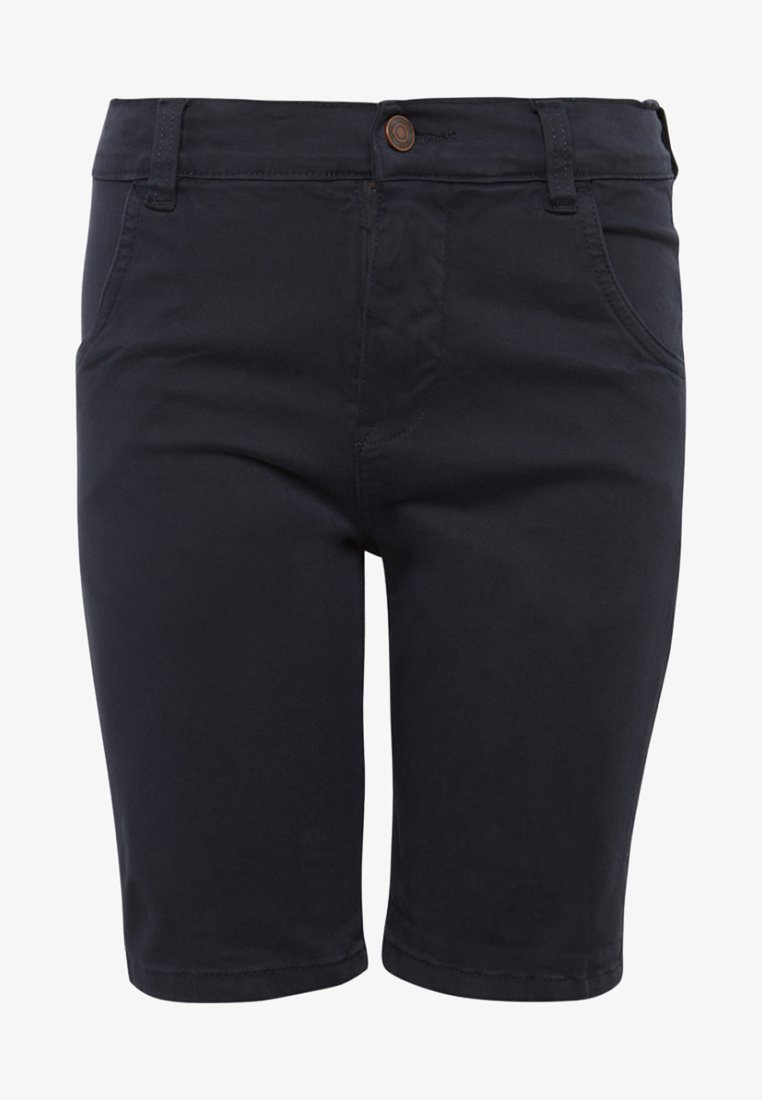 TOM TAILOR JIM - Jeans Shorts - black stone denim/blue-black denim ...