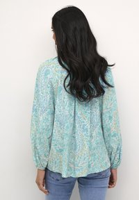 Cream CRCASSIA - Camicetta - turquoise small paisley