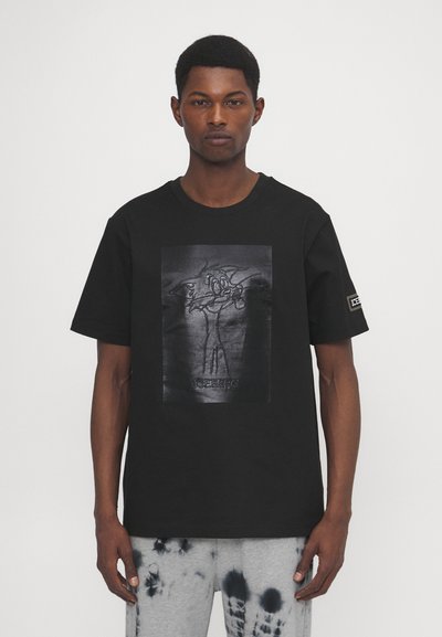 Iceberg Print T-shirt - nero