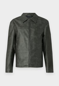 ONSJACK JACKET - Chaqueta de cuero sintético - grey