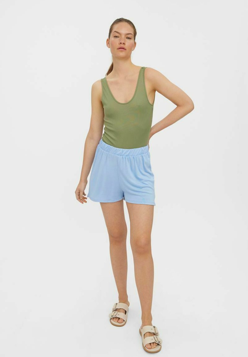 Damen Kleider | Vero Moda WEICHE Shorts blue bell/blau - IF56945 Damen Kleider | Vero Moda WEICHE Shorts blue bell/blau - IF56945